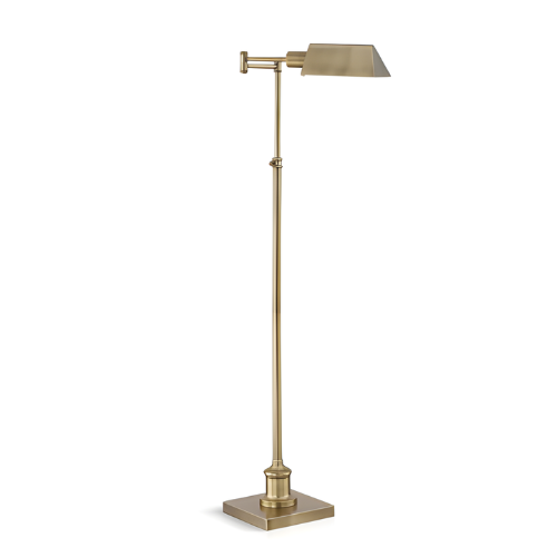 Adjustable Swing Arm Pharmacy Floor Lamp