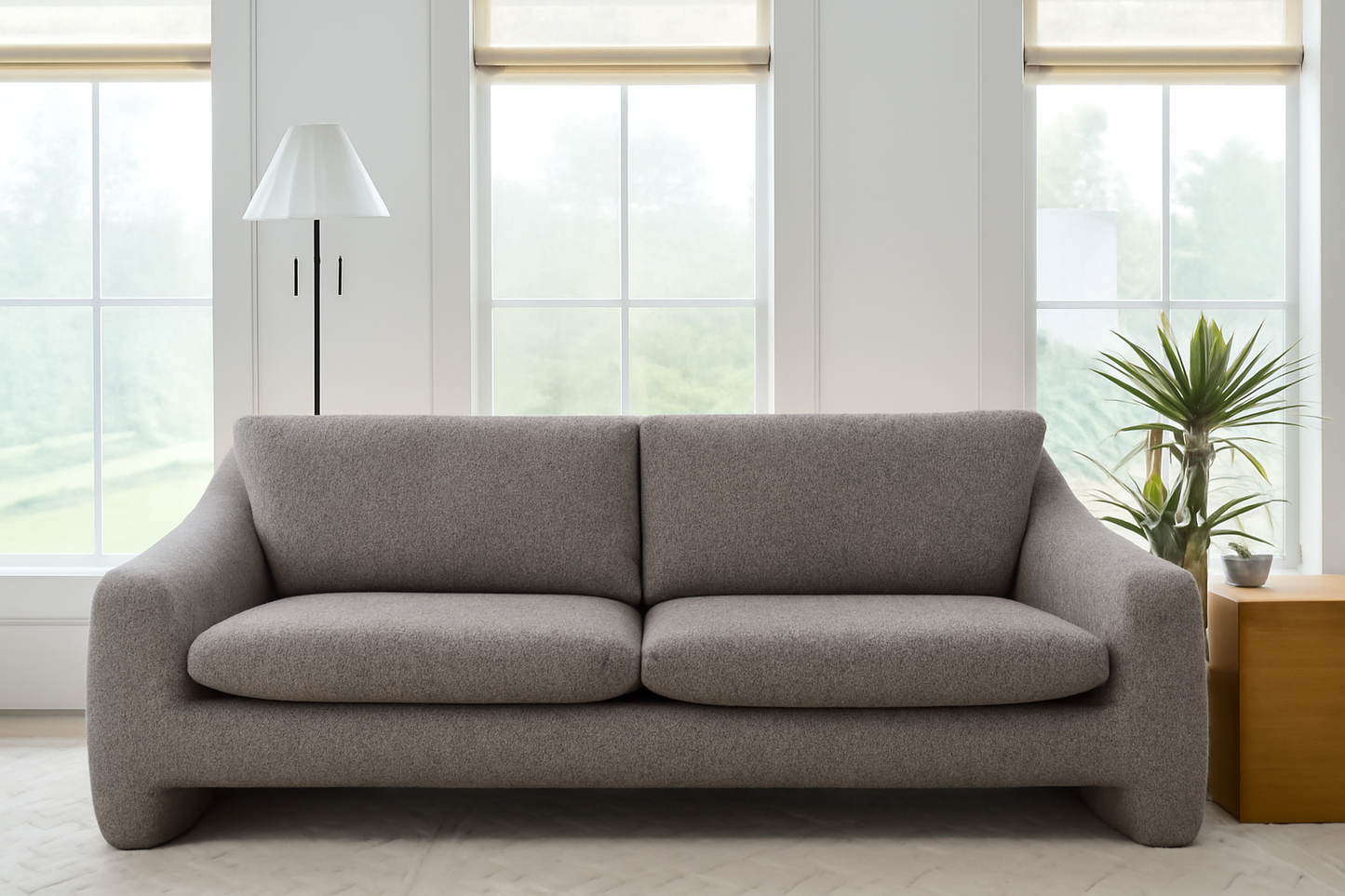Better Homes & Gardens 83.86" Emerson Sofa, Truffle Brown