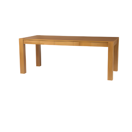 Better Homes & Gardens Bryant Solid Wood Extendable Dining Table, Light Honey Finish