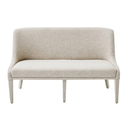 Better Homes & Gardens Windsor Upholstered Dining Bench, Wheat