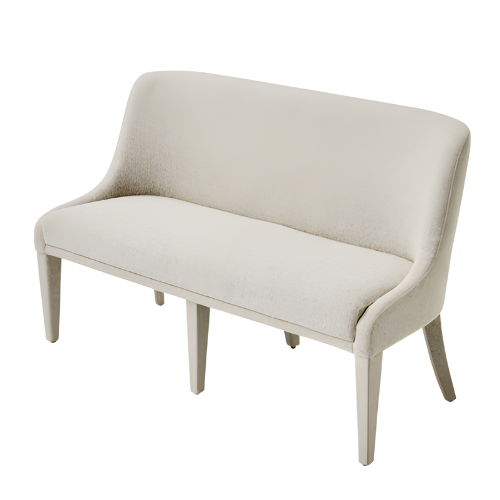 Better Homes & Gardens Windsor Upholstered Dining Bench, Wheat