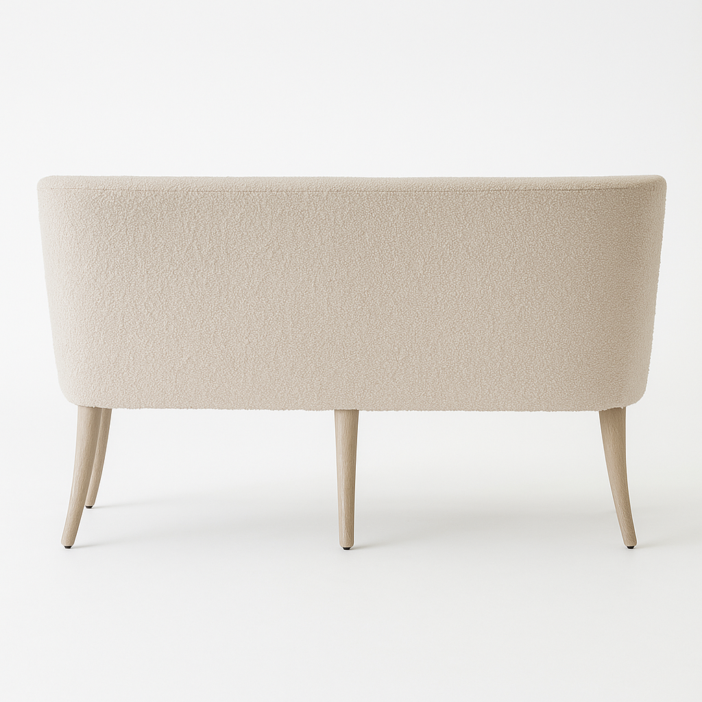Better Homes & Gardens Windsor Upholstered Dining Bench, Wheat