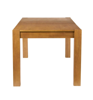 Better Homes & Gardens Bryant Solid Wood Extendable Dining Table, Light Honey Finish